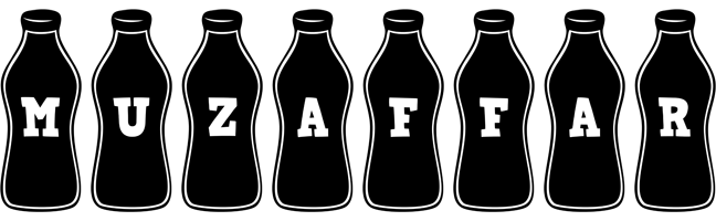 Muzaffar bottle logo