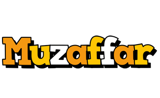 Muzaffar cartoon logo