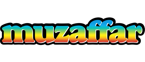 Muzaffar color logo