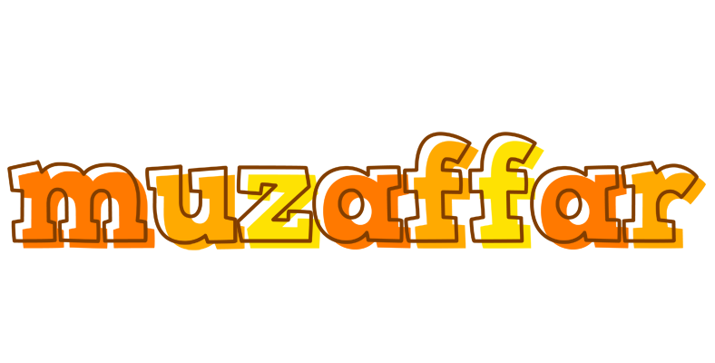 Muzaffar desert logo