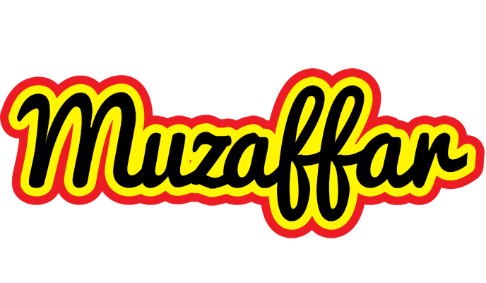 Muzaffar flaming logo