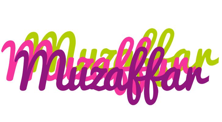 Muzaffar flowers logo