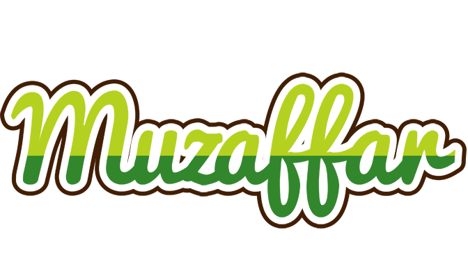 Muzaffar golfing logo