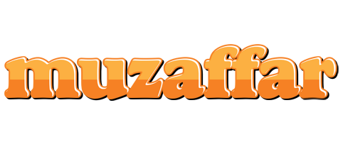 Muzaffar orange logo