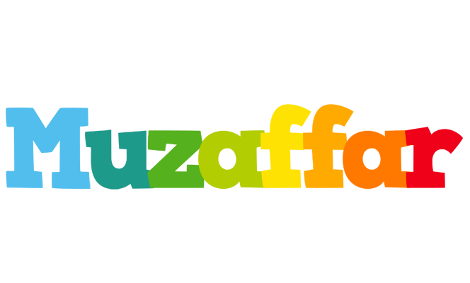 Muzaffar rainbows logo