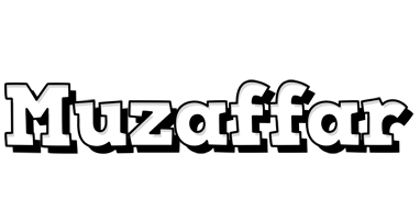 Muzaffar snowing logo