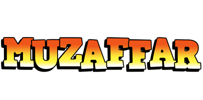 Muzaffar sunset logo