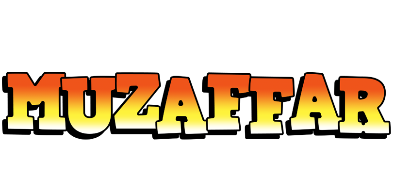 Muzaffar sunset logo