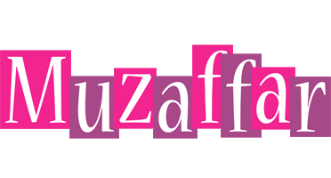 Muzaffar whine logo