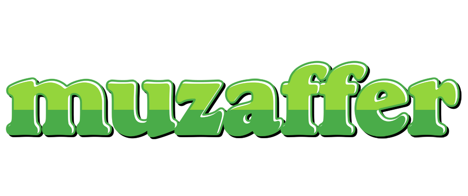 Muzaffer apple logo