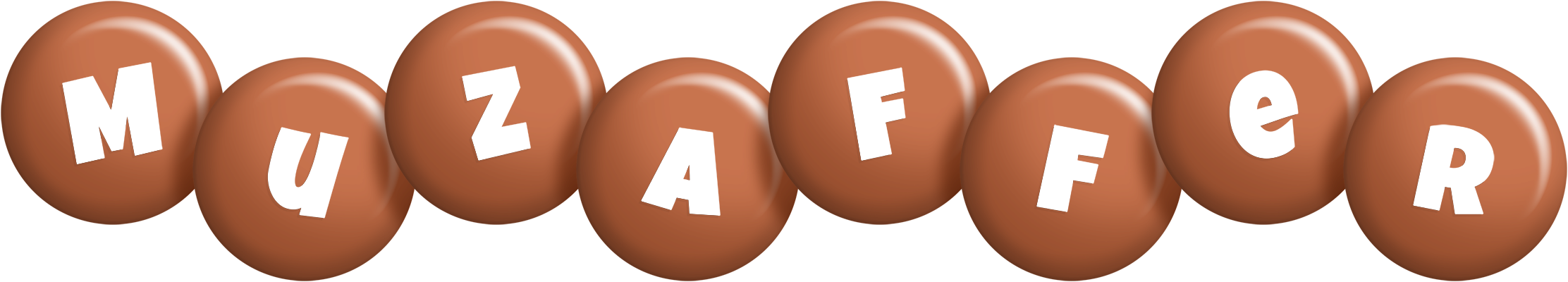 Muzaffer candy-brown logo