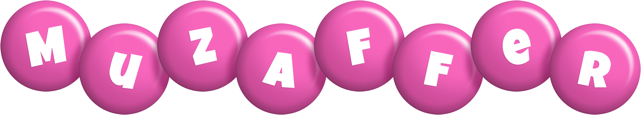 Muzaffer candy-pink logo