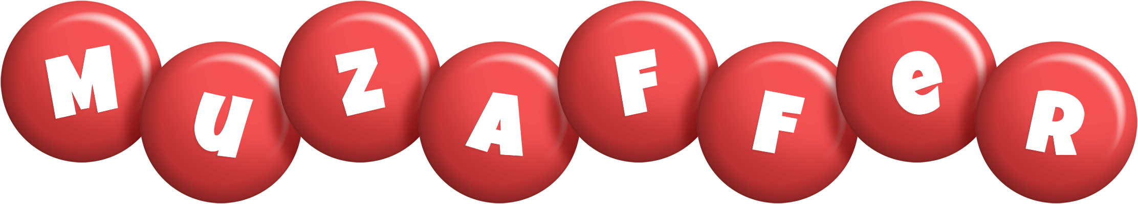Muzaffer candy-red logo