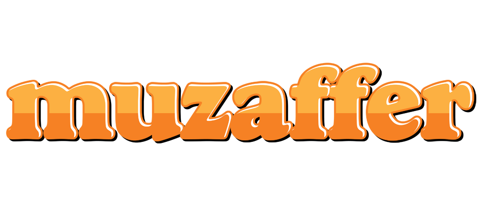 Muzaffer orange logo