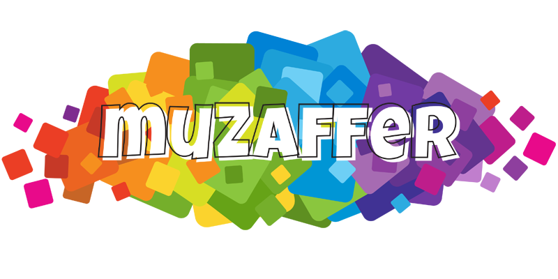 Muzaffer pixels logo
