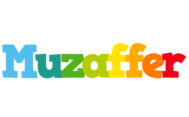 Muzaffer rainbows logo