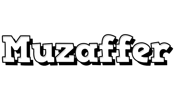 Muzaffer snowing logo