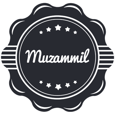 Muzammil badge logo
