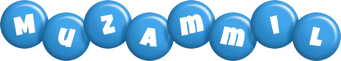 Muzammil candy-blue logo