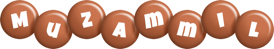 Muzammil candy-brown logo