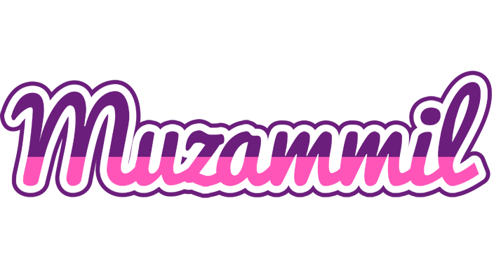 Muzammil cheerful logo