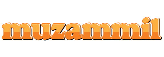 Muzammil orange logo