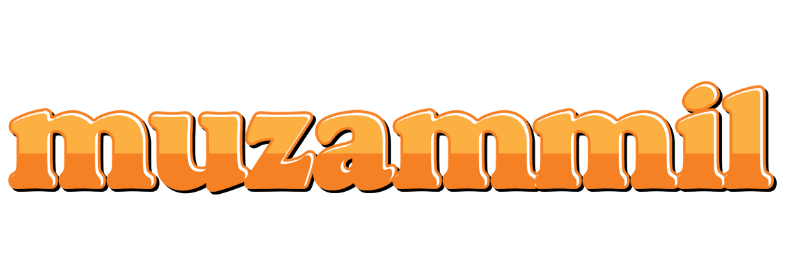 Muzammil orange logo