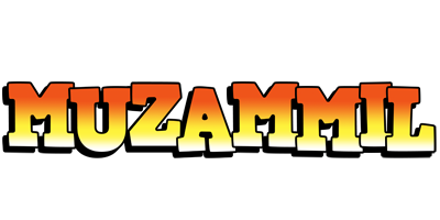 Muzammil sunset logo