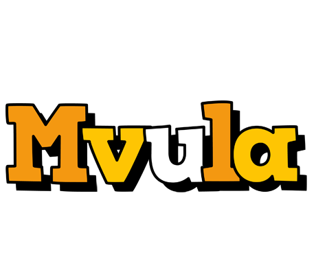 Mvula cartoon logo
