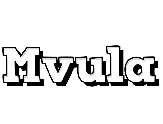 Mvula snowing logo