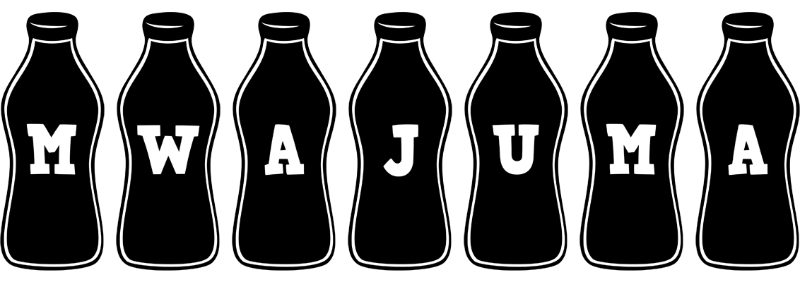 Mwajuma bottle logo