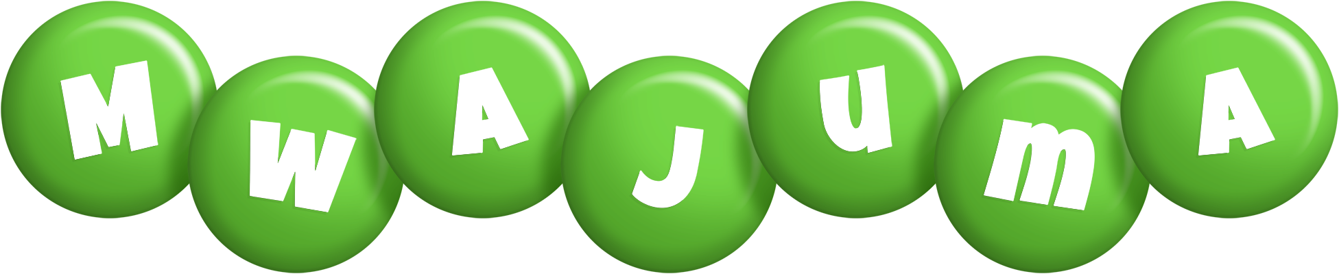 Mwajuma candy-green logo