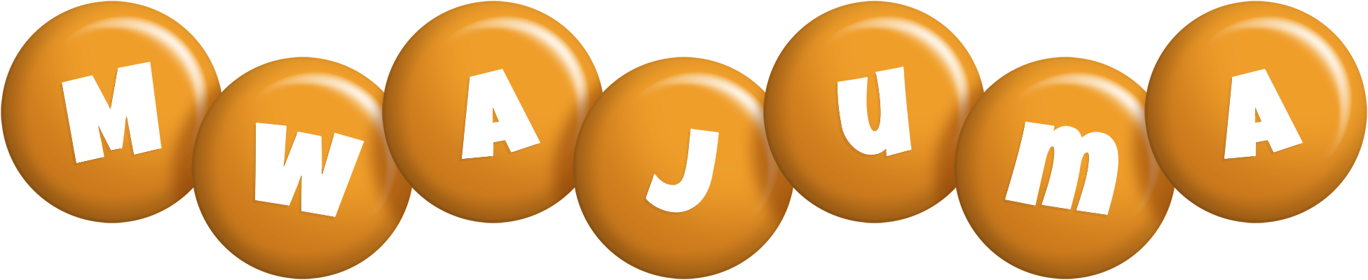 Mwajuma candy-orange logo