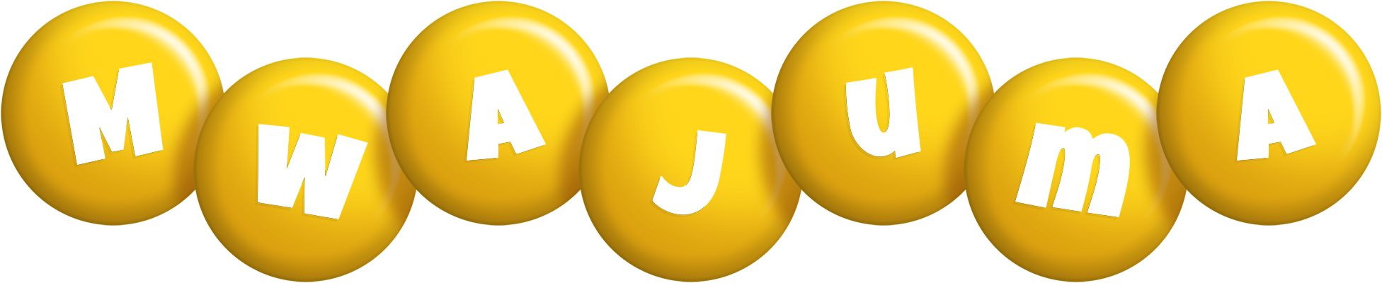 Mwajuma candy-yellow logo