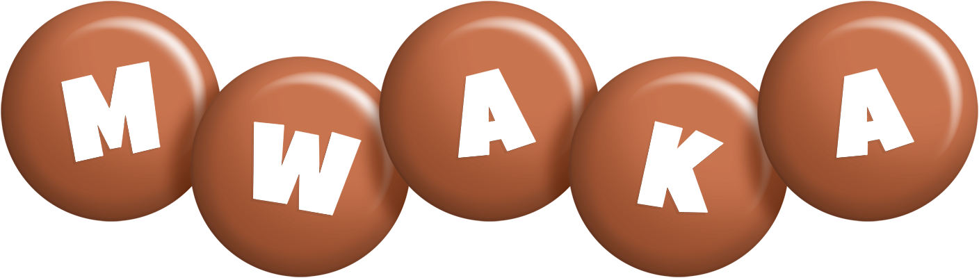 Mwaka candy-brown logo