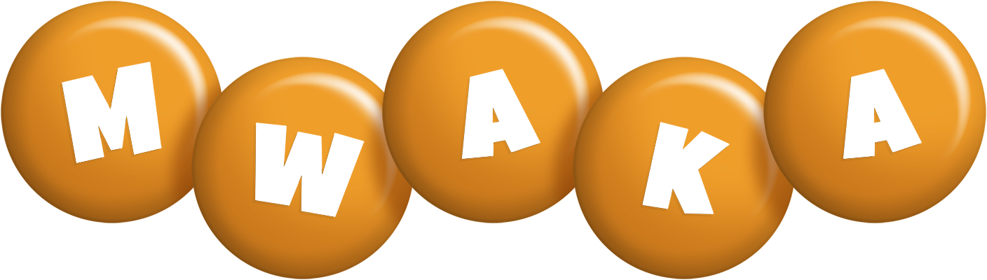 Mwaka candy-orange logo