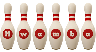 Mwamba bowling-pin logo