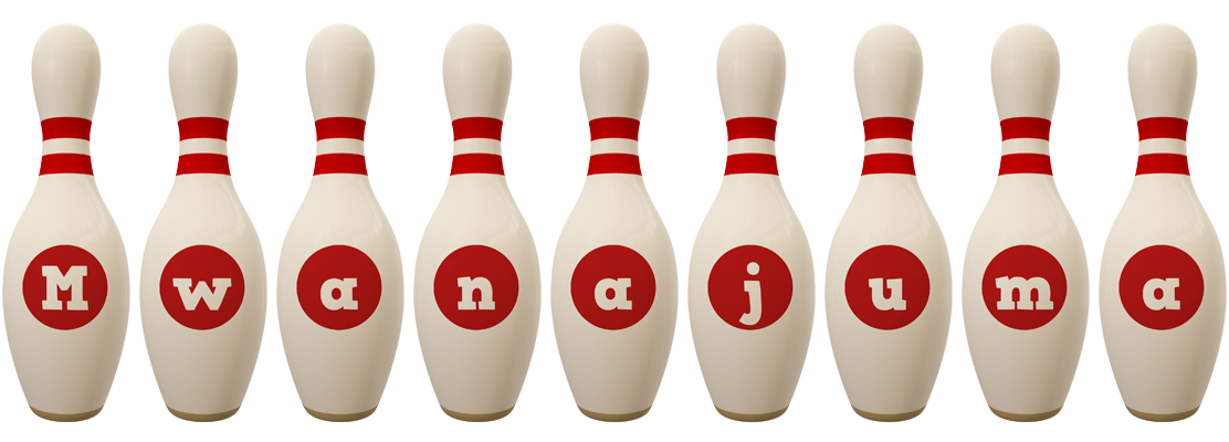 Mwanajuma bowling-pin logo