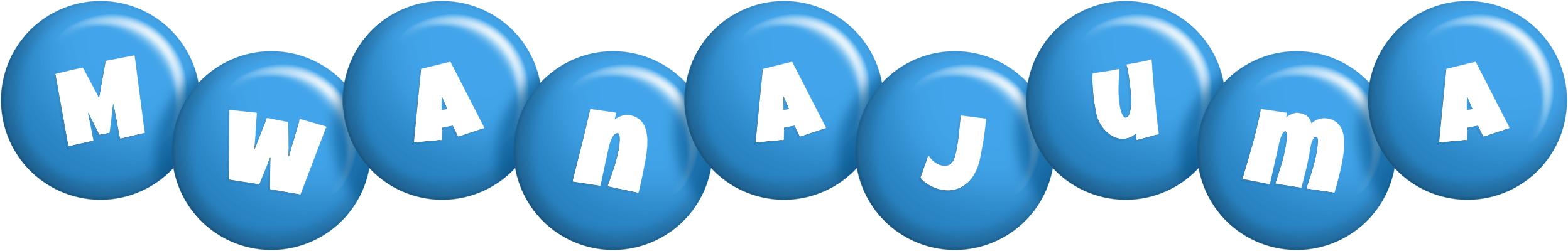 Mwanajuma candy-blue logo