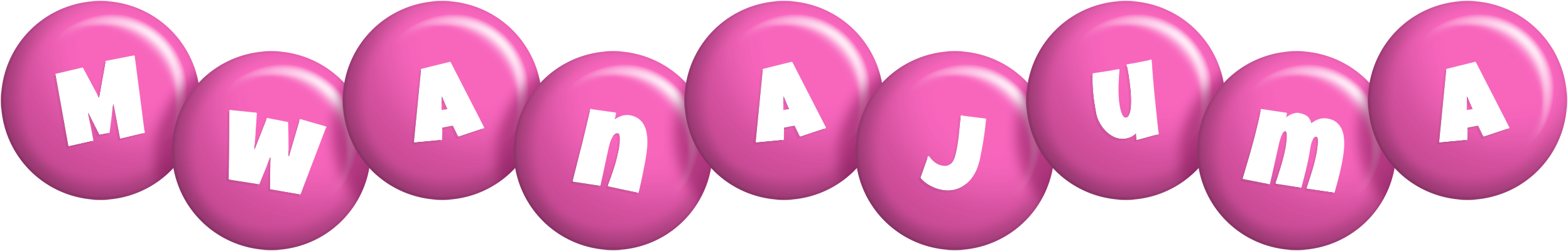 Mwanajuma candy-pink logo
