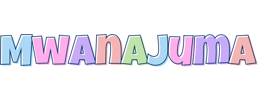 Mwanajuma pastel logo