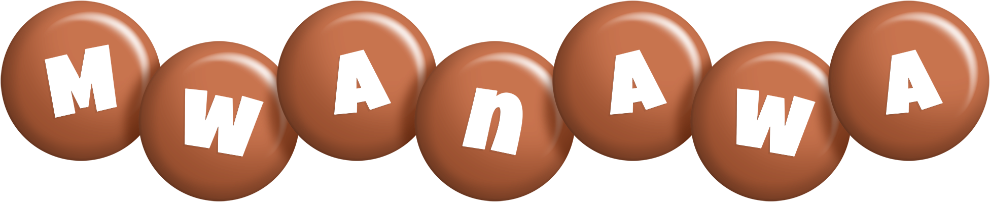 Mwanawa candy-brown logo