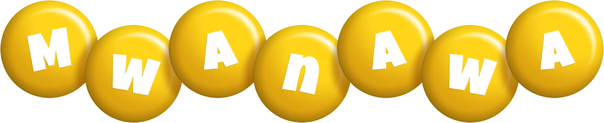 Mwanawa candy-yellow logo