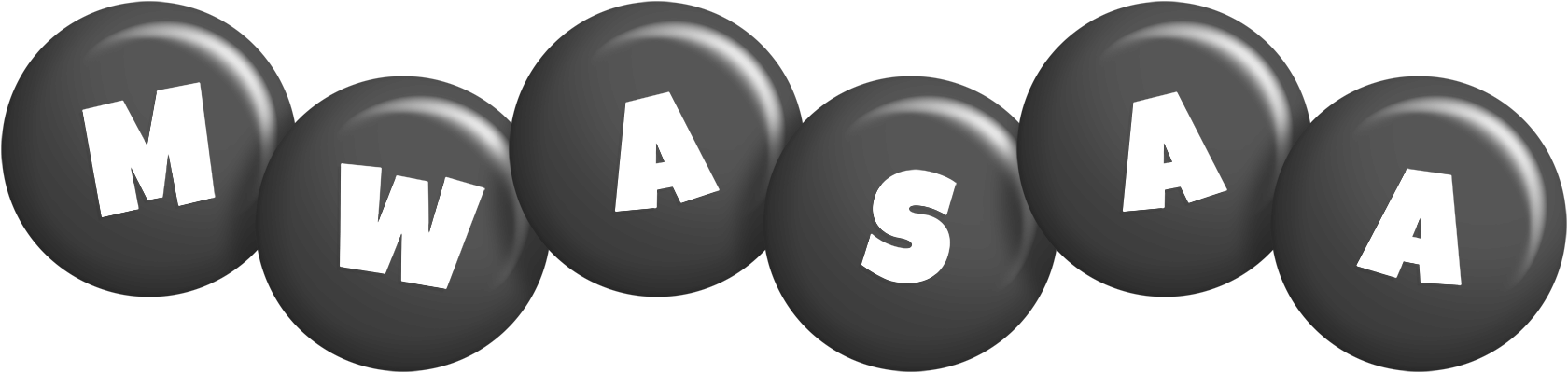 Mwasaa candy-black logo