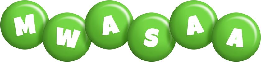 Mwasaa candy-green logo