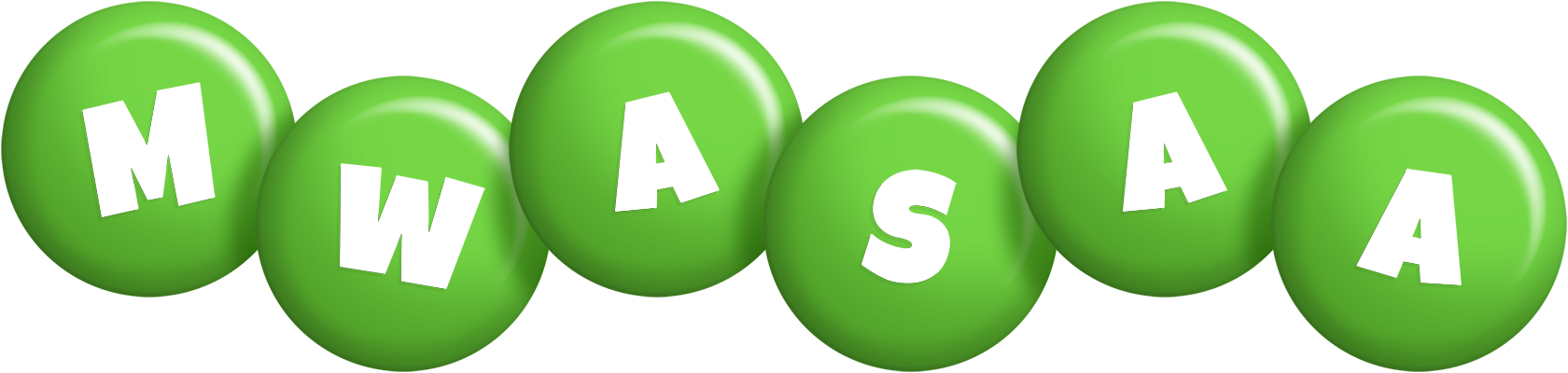 Mwasaa candy-green logo