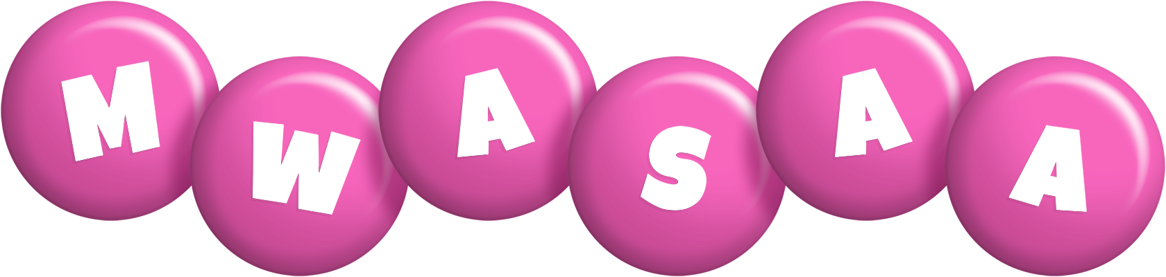 Mwasaa candy-pink logo