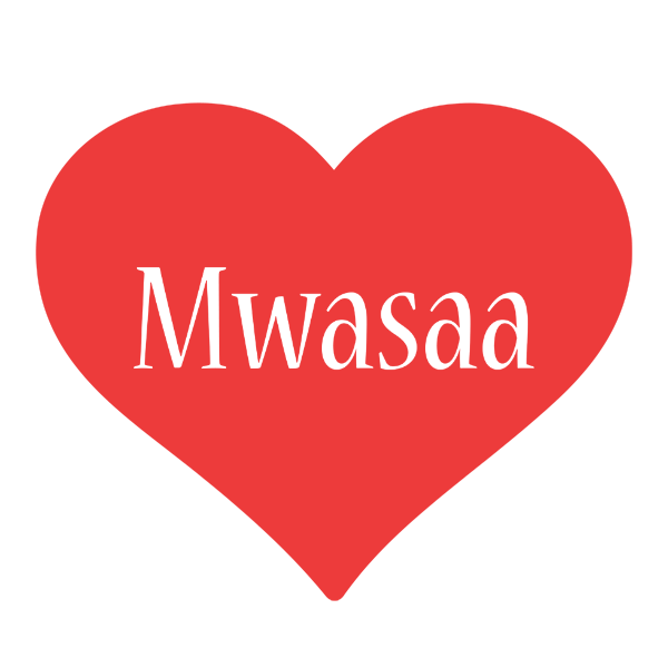 Mwasaa love logo