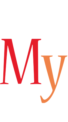 My birthday logo