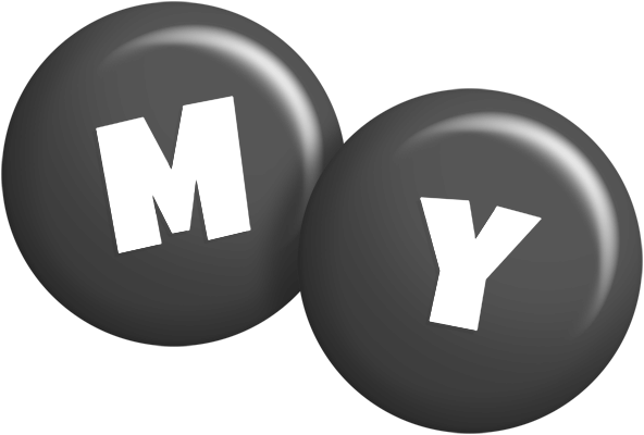 My candy-black logo